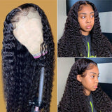 Amella Hair Deep Wave13x6 Lace Frontal Wig Real Human Hair Wig - amellahair