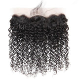 Amella Curly 13x4 Lace Frontal with Pre-plucked Lace Frontal Human Virgin Hair