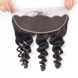 13x4 Loose Wave Lace Frontal Free Part Swiss Frontal Ear To Ear - amellahair