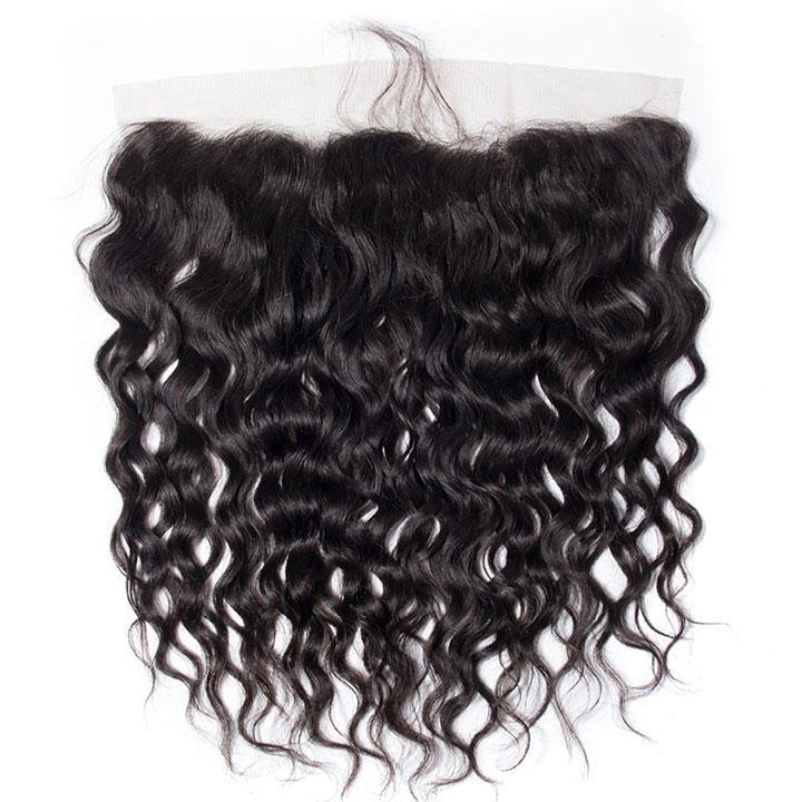 Water Wave Hair Lace Frontal 13x4 Frontal Ear To Ear With Baby Hair - amellahair