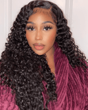 Curly Full Lace Wigs Real Full Lace Wig Human Hair Gorgeous Soft - amellahair