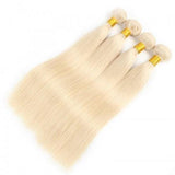 Amella Blonde 613 Color hair bundle Human Virgin Hair Weave 1 Bundle/Pack Brazilian Hair - amellahair