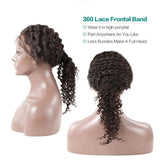 Amella Brazilian Hair Deep Wave 360 Lace Frontal