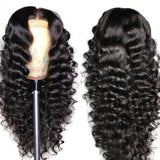 Loose Wave 13x4 Lace Frontal Wig Affordable Brazilian Human Hair Wig - amellahair