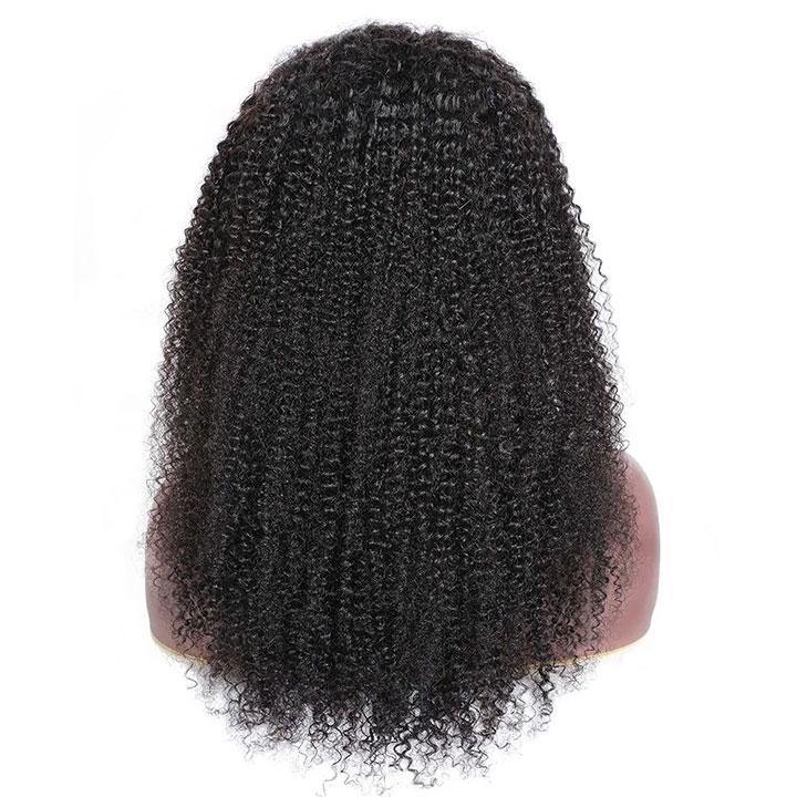 Amella Human Hair Wigs Kinky Curly 360 Lace Frontal Wig Unprocessed Virgin Human Hair - amellahair