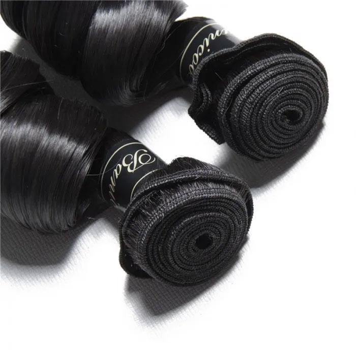 Loose Wave Weave 4 Bundles Brazilian Human Virgin Hair Bundles For Sale - amellahair