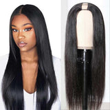 Amella Straight U Part Wig Human Hair Upart Cheap Wigs For Sale