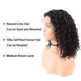 Summer Sale bob Lace Frontal Wig Water Wave Human Hair Wig - amellahair