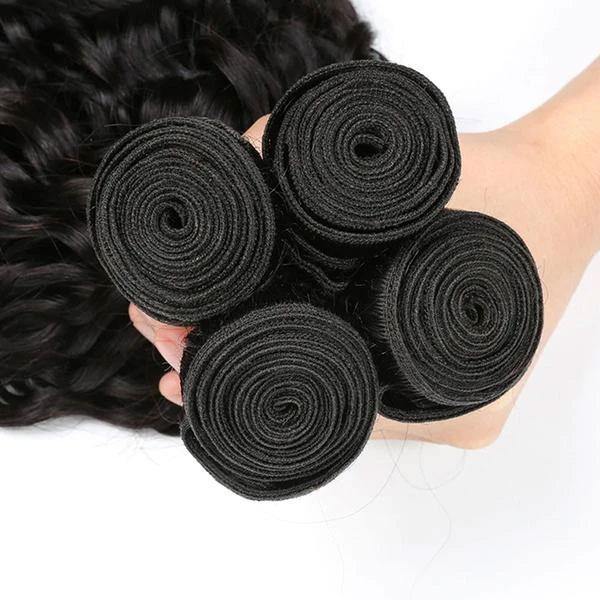 4 Bundles Natural Human Hair Weave Bundles Brazilian Body Wave For Sale - amellahair
