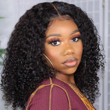 Amella Bob Wigs Side Part 13X4 Lace Front Wig For All Style 180% Density With 1b# Color-amellahair
