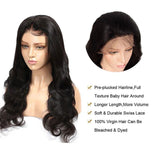 Undetectable Transparent Lace Wig Front Body Wave Lace Wig - amellahair